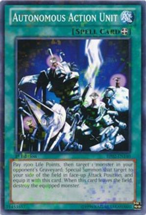 Autonomous Action Unit [BP02-EN140] Mosaic Rare - Trinity Hobby