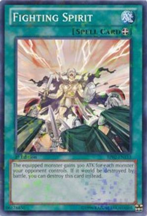 Fighting Spirit [BP02-EN153] Mosaic Rare - Trinity Hobby