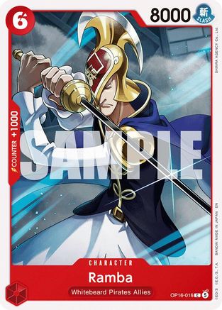 Ramba (OP16-016) - [The Time of Battle]