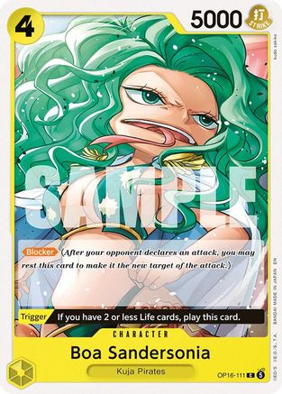 Boa Sandersonia (OP16-111) - [The Time of Battle]