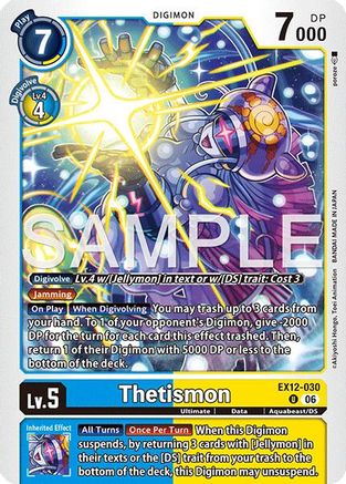 Thetismon (EX12-030) - [Digital World Shambala]