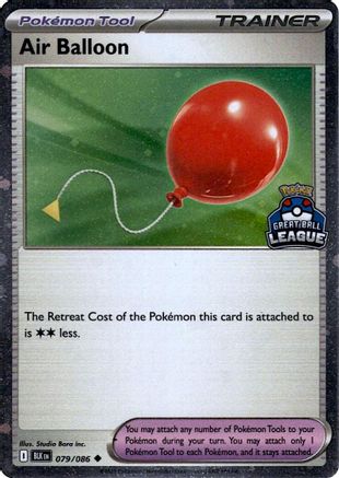 Air Balloon (Great Ball League) - (79/086) Holofoil [League & Championship Cards]