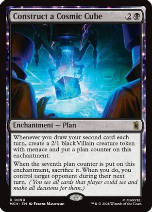 Construct a Cosmic Cube  [Foil]  (MSH-090) - [Marvel Super Heroes]