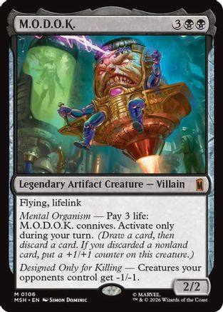 M.O.D.O.K.  [Foil]  (MSH-106) - [Marvel Super Heroes]