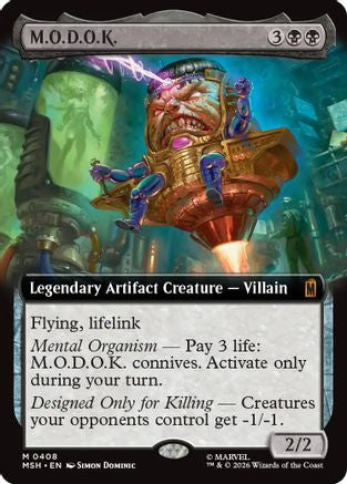 M.O.D.O.K. (Extended Art)  (MSH-408) - [Marvel Super Heroes]
