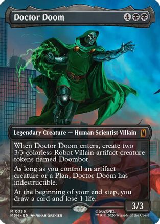Doctor Doom (Borderless) (336)  (MSH-336) - [Marvel Super Heroes]