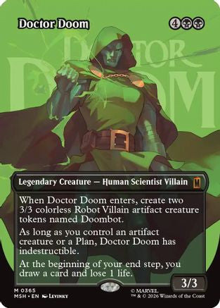 Doctor Doom (Borderless) (365)  (MSH-365) - [Marvel Super Heroes]