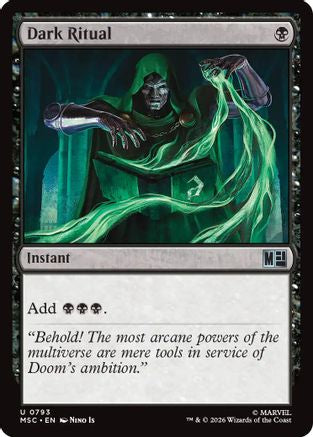 Dark Ritual  (MSC-793) - [Commander: Marvel Super Heroes]