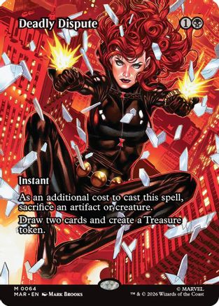 Deadly Dispute (Borderless)  (MAR-064) - [Marvel Universe Eternal-Legal]