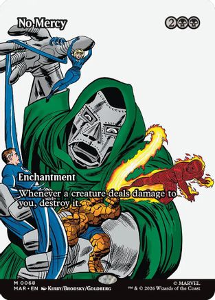 No Mercy (Borderless)  (MAR-068) - [Marvel Universe Eternal-Legal]