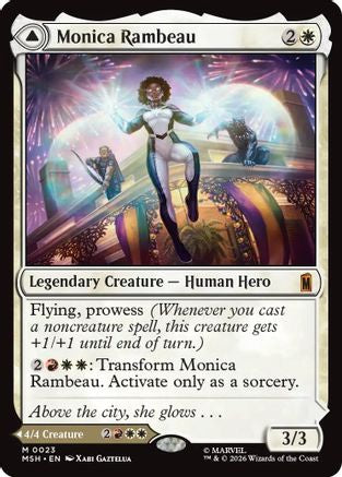 Monica Rambeau  [Foil]  (MSH-023) - [Marvel Super Heroes]