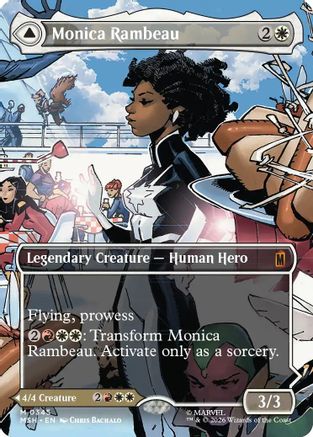Monica Rambeau (Borderless) (0345)  (MSH-345) - [Marvel Super Heroes]