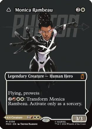 Monica Rambeau (Borderless) (0356)  (MSH-356) - [Marvel Super Heroes]