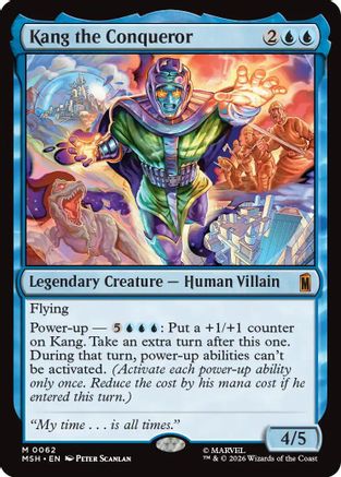 Kang the Conqueror  (MSH-062) - [Marvel Super Heroes]