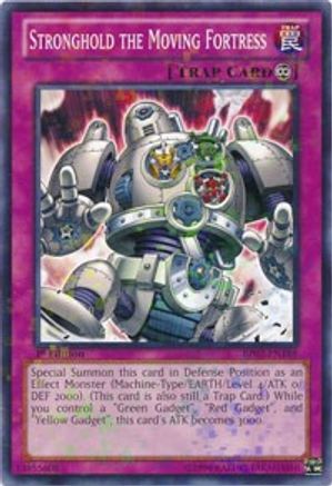 Stronghold the Moving Fortress [BP02-EN188] Mosaic Rare - Trinity Hobby