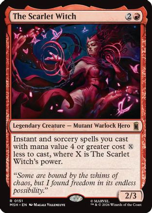 The Scarlet Witch  (MSH-151) - [Marvel Super Heroes]