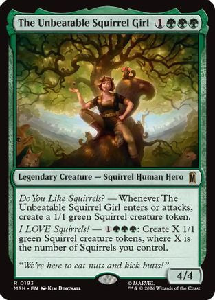 The Unbeatable Squirrel Girl  (MSH-193) - [Marvel Super Heroes]