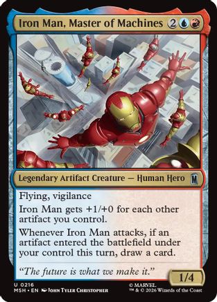 Iron Man, Master of Machines  (MSH-216) - [Marvel Super Heroes]