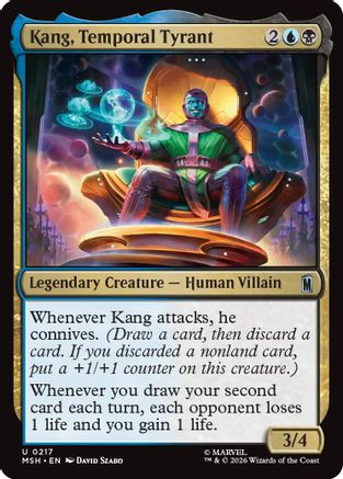 Kang, Temporal Tyrant  [Foil]  (MSH-217) - [Marvel Super Heroes]