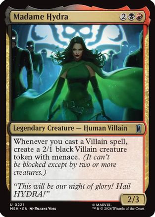 Madame Hydra  [Foil]  (MSH-221) - [Marvel Super Heroes]