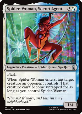 Spider-Woman, Secret Agent  (MSH-229) - [Marvel Super Heroes]