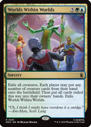 Worlds Within Worlds  (MSH-241) - [Marvel Super Heroes]