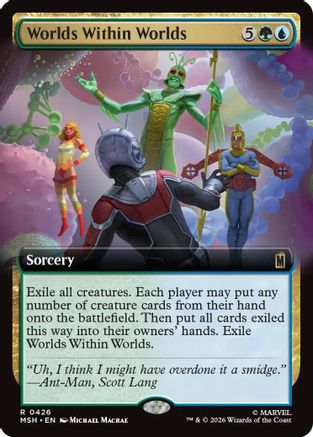 Worlds Within Worlds (Extended Art)  (MSH-426) - [Marvel Super Heroes]