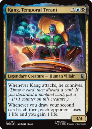 Kang, Temporal Tyrant (Surge Foil)  [Foil]  (MSH-450) - [Marvel Super Heroes]