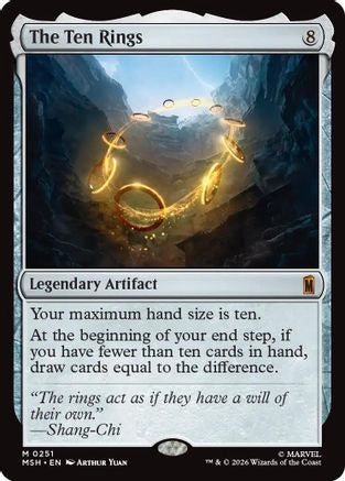 The Ten Rings  [Foil]  (MSH-251) - [Marvel Super Heroes]