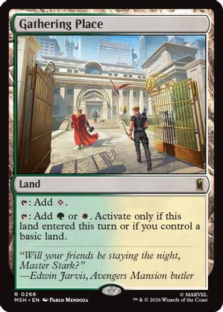Gathering Place  (MSH-266) - [Marvel Super Heroes]