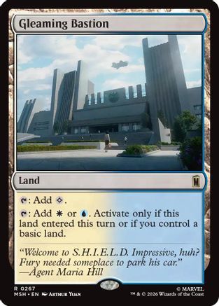 Gleaming Bastion  [Foil]  (MSH-267) - [Marvel Super Heroes]