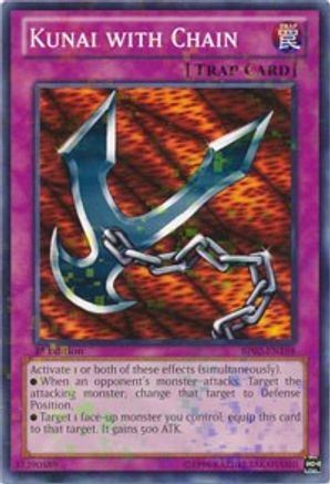 Kunai with Chain [BP02-EN198] Mosaic Rare - Trinity Hobby