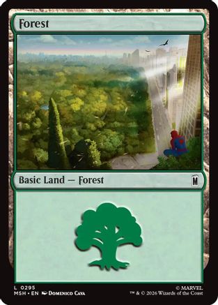Forest (0295)  [Foil]  (MSH-295) - [Marvel Super Heroes]