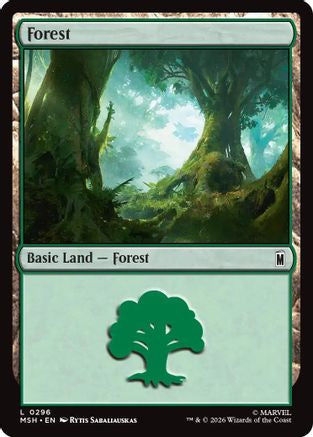Forest (0296)  [Foil]  (MSH-296) - [Marvel Super Heroes]