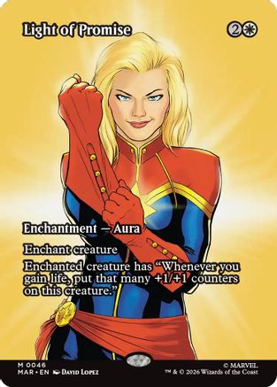 Light of Promise (Borderless)  (MAR-046) - [Marvel Universe Eternal-Legal]