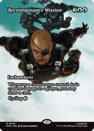 Reconnaissance Mission (Borderless)  (MAR-059) - [Marvel Universe Eternal-Legal]