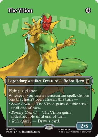 The Vision (Borderless)  (MSH-379) - [Marvel Super Heroes]