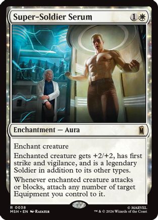 Super-Soldier Serum  (MSH-038) - [Marvel Super Heroes]