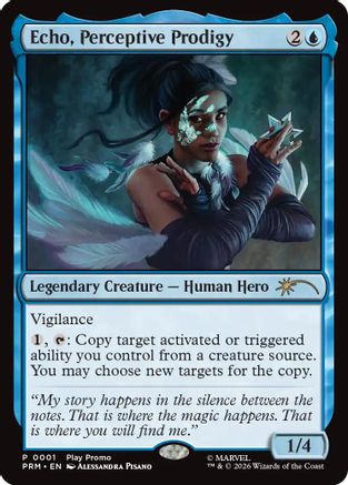 Echo, Perceptive Prodigy  (SSP-001) - [Standard Showdown Promos]