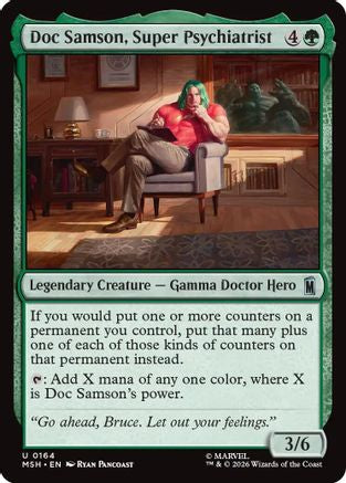 Doc Samson, Super Psychiatrist  (MSH-164) - [Marvel Super Heroes]