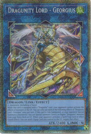 Dragunity Lord - Georgius (Starlight Rare) [BLGG-EN014] - Battles of Legend: Glorious Gallery 1st Edition - Starlight Rare