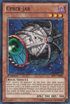 Cyber Jar [BP01-EN002] Starfoil Rare - Trinity Hobby