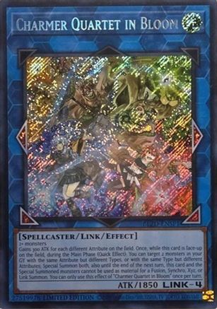 Charmer Quartet in Bloom (Secret Rare) [BLZD-ENSP1] - Blazing Dominion 1st Edition - Secret Rare