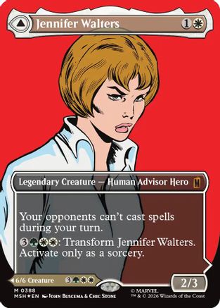 Jennifer Walters (Borderless) (0388)  [Foil]  (MSH-388) - [Marvel Super Heroes]