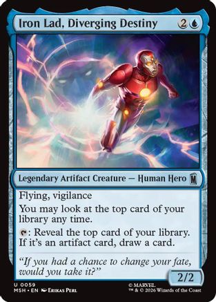 Iron Lad, Diverging Destiny  (MSH-059) - [Marvel Super Heroes]
