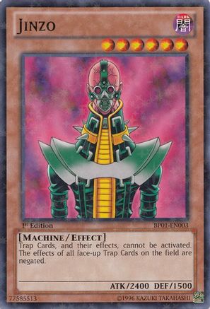 Jinzo [BP01-EN003] Starfoil Rare - Trinity Hobby