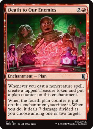 Death to Our Enemies  [Foil]  (MSH-127) - [Marvel Super Heroes]