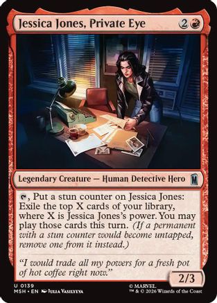 Jessica Jones, Private Eye  (MSH-139) - [Marvel Super Heroes]
