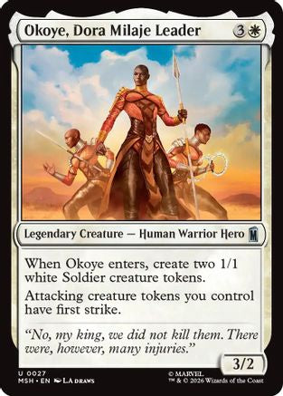 Okoye, Dora Milaje Leader  (MSH-027) - [Marvel Super Heroes]