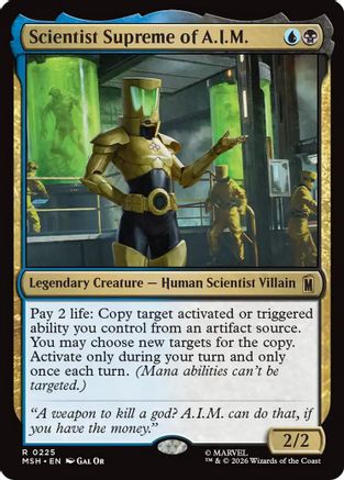 Scientist Supreme of A.I.M.  (MSH-225) - [Marvel Super Heroes]